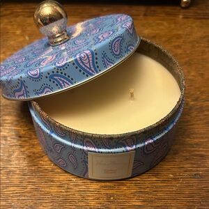 Vera Bradley Paisley Candle Tin in Cotton Flower